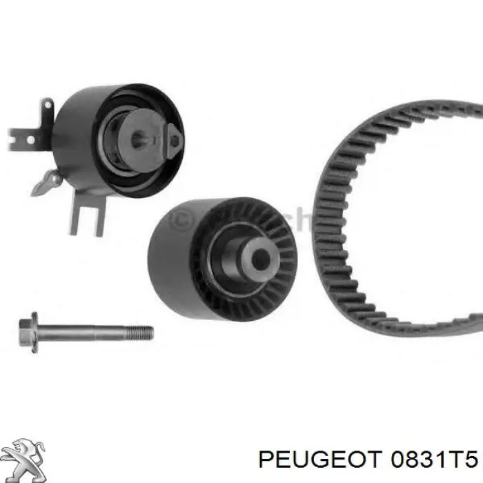 Correia do mecanismo de distribuição de gás, kit Peugeot/Citroen 0831T5 preço, a partir de 70,76 USD
