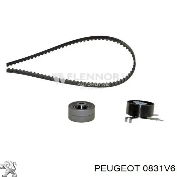 Correia do mecanismo de distribuição de gás, kit Peugeot/Citroen 0831V6 preço, a partir de 153,09 USD