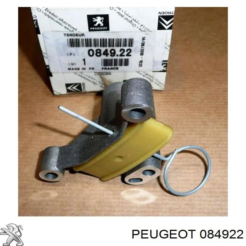 Compre 084922 Peugeot/Citroen Reguladora de tensão da cadeia do mecanismo de distribuição de gás da árvore de cames