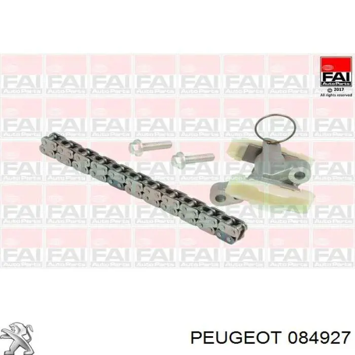 084927 Peugeot/Citroen Reguladora de tensão da cadeia do mecanismo de distribuição de gás da árvore de cames