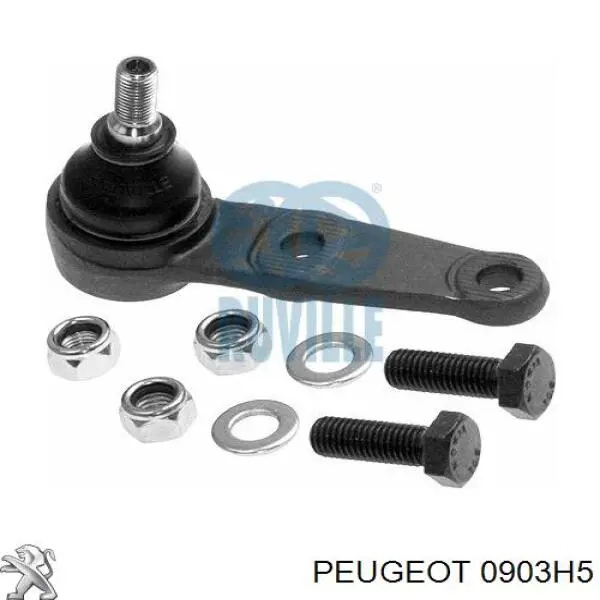 Compre 0903H5 Peugeot/Citroen Balanceiro de válvula (balanceiro de válvulas) de admissão