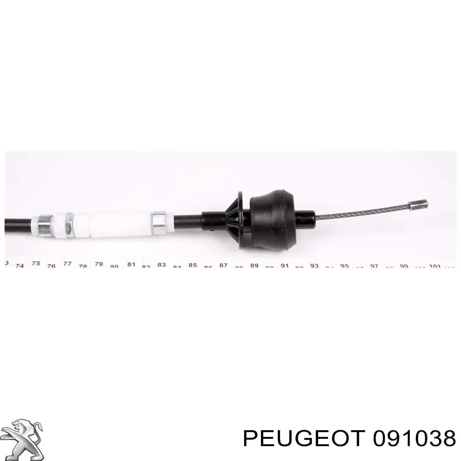 Compre 091038 Peugeot/Citroen Braçadeira de compensador hidráulico
