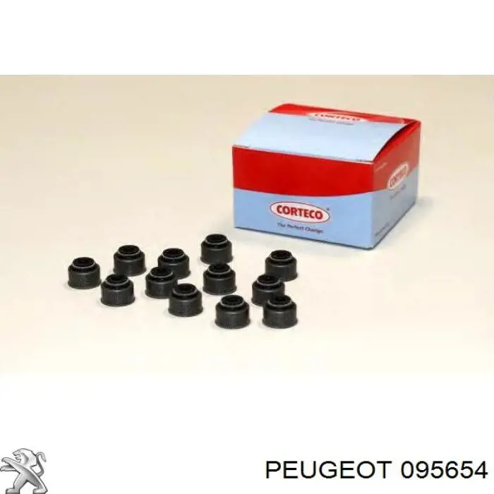 Compre 095654 Peugeot/Citroen Vedação de válvula (de óleo) de admissão