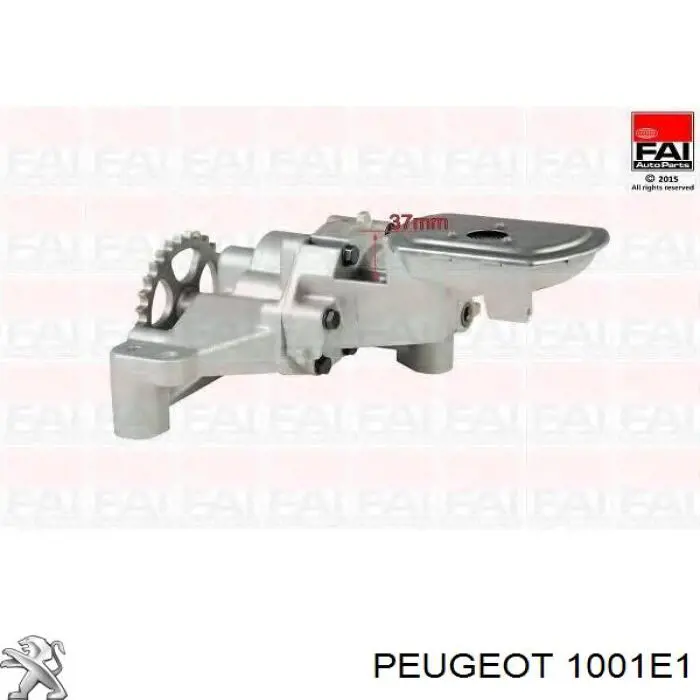 Compre 1001E1 Peugeot/Citroen Bomba de óleo