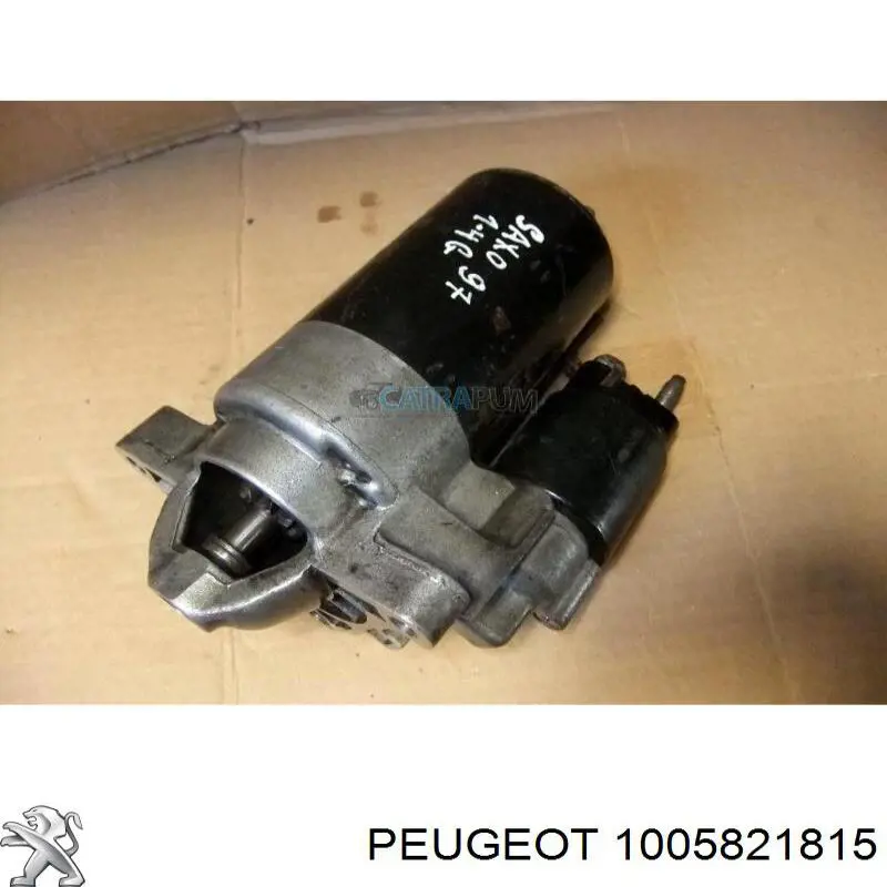 Tampa dianteira do motor de arranco Peugeot/Citroen 1005821815 preço, a partir de 57,89 USD