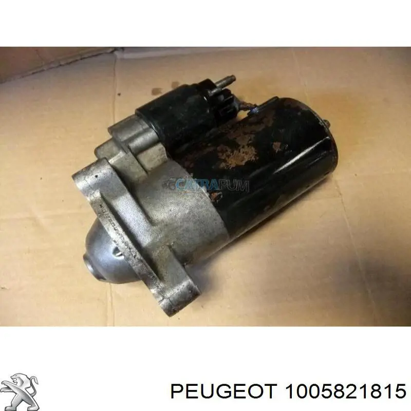 Tampa dianteira do motor de arranco Peugeot/Citroen 1005821815