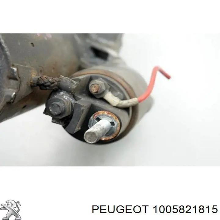 1005821815 Peugeot/Citroen Tampa dianteira do motor de arranco