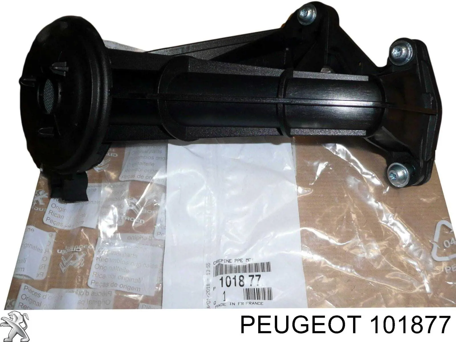 101877 Peugeot/Citroen Receptor de óleo (coletor de óleo)