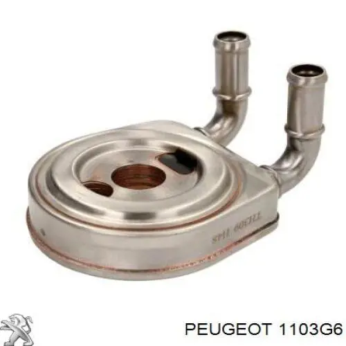 Radiador de óleo (frigorífico), debaixo de filtro Peugeot/Citroen 1103G6 preço, a partir de 43,84 USD