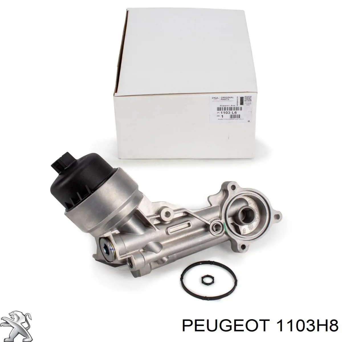 1103H8 Peugeot/Citroen Caixa do filtro de óleo