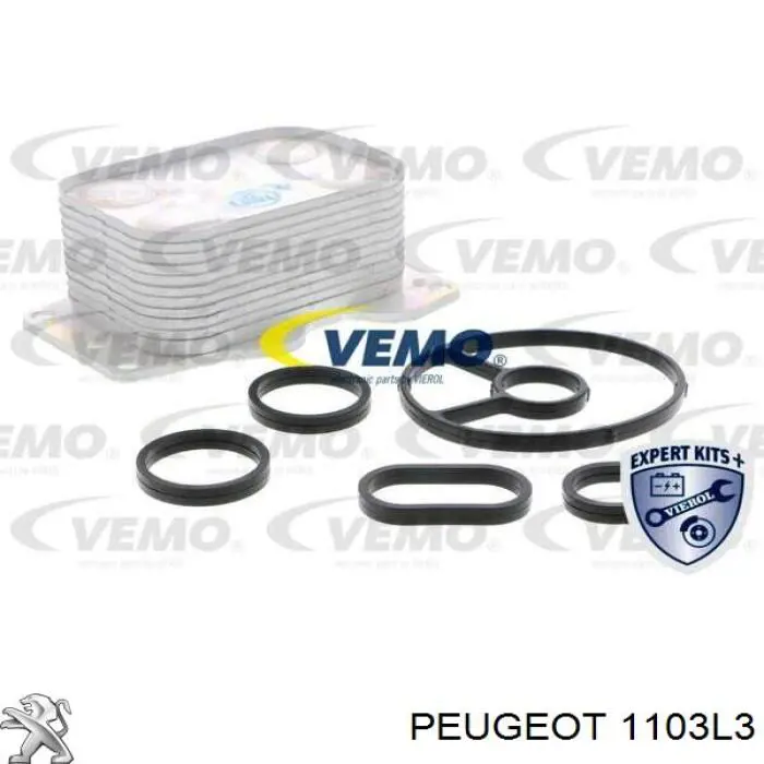 Compre 1103L3 Peugeot/Citroen Caixa do filtro de óleo