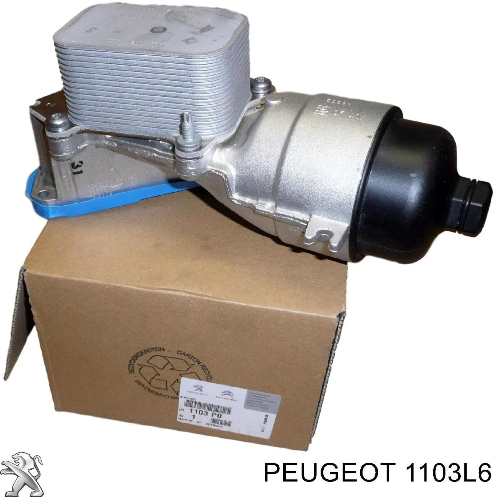 Compre 00001103L6 Peugeot/Citroen Caixa do filtro de óleo