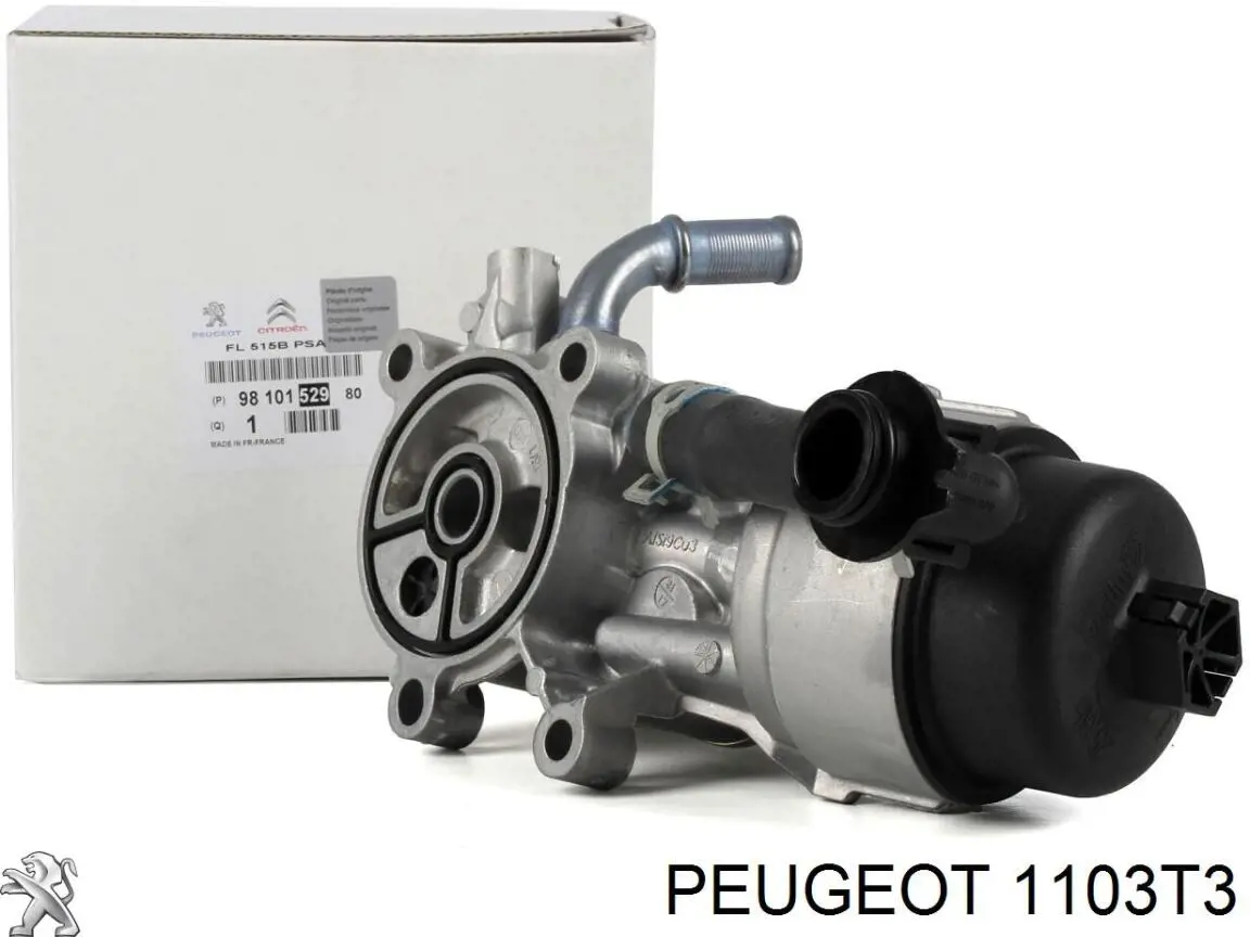 1103T3 Peugeot/Citroen Caixa do filtro de óleo