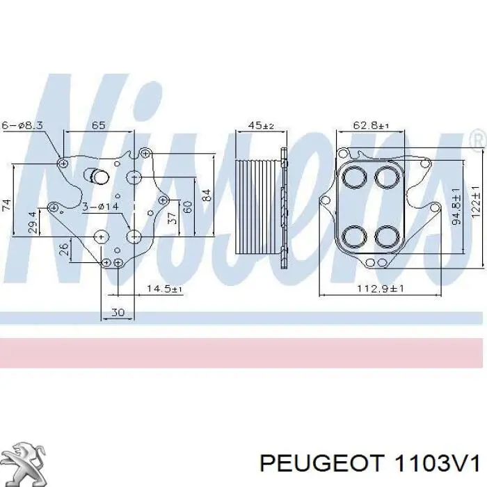  Peugeot/Citroen 00001103V1 preço, a partir de 97,53 USD