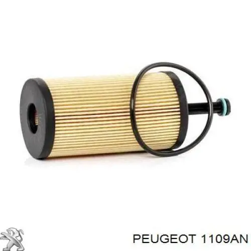 1109AN Peugeot/Citroen Filtro de óleo