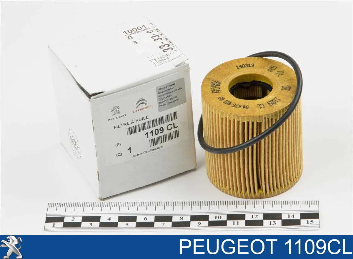 Filtro de óleo Peugeot/Citroen 1109CL preço, a partir de 5,50 USD