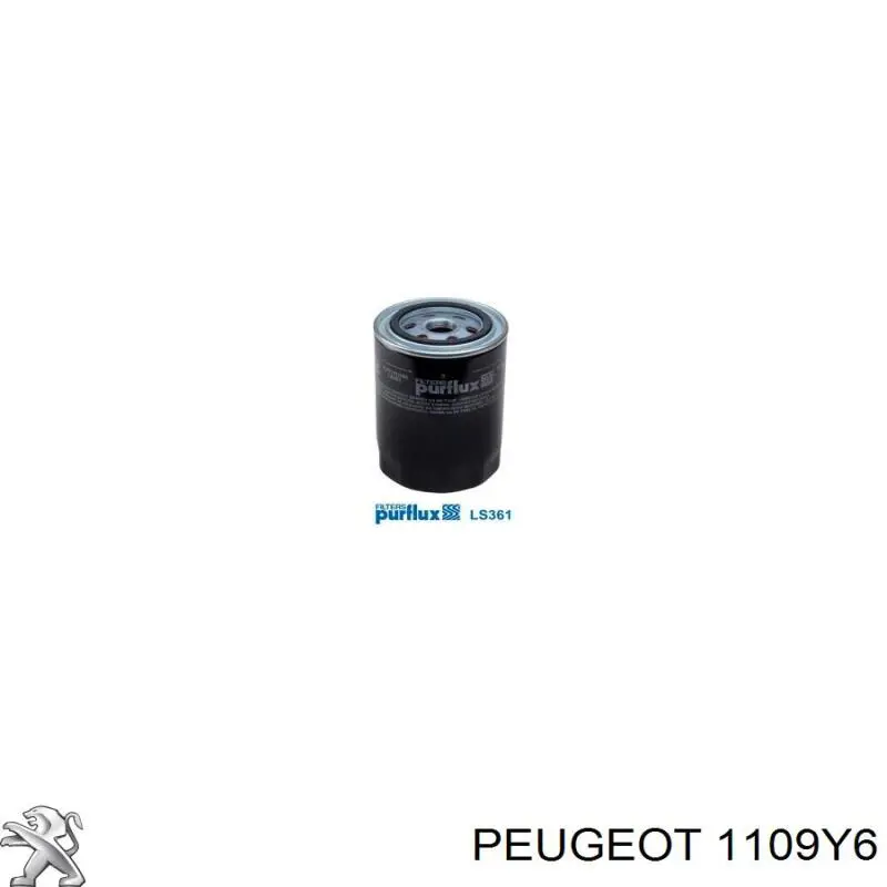 Filtro de óleo Peugeot/Citroen 1109Y6 preço, a partir de 11,58 USD