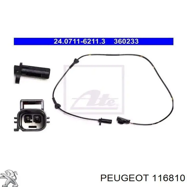 116810 Peugeot/Citroen Tubo de lubrificação CBC