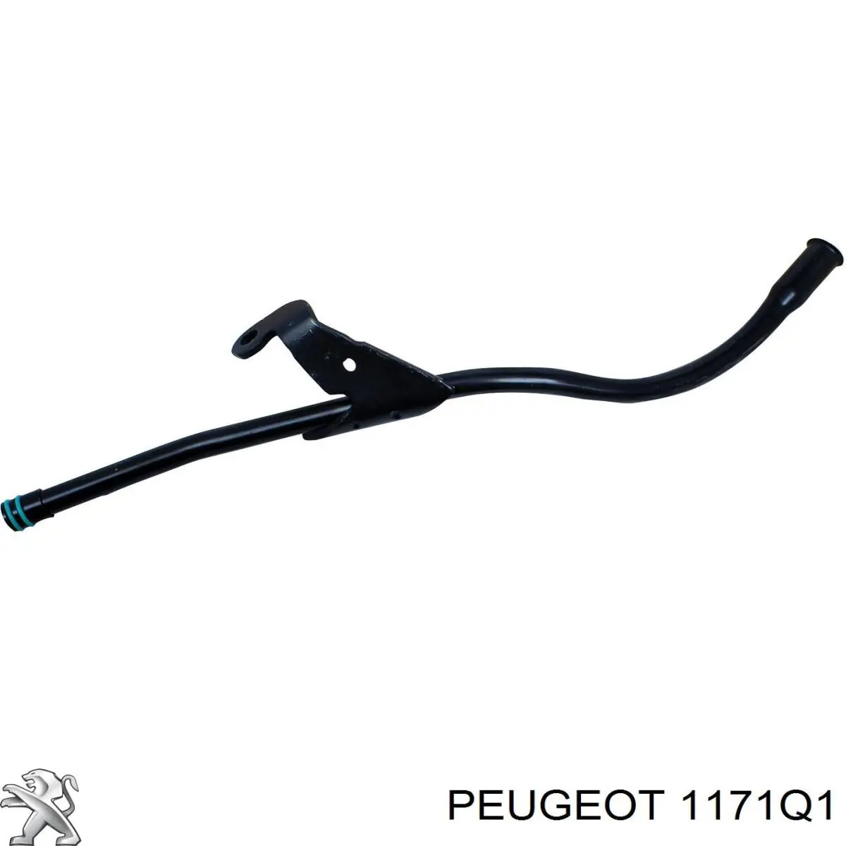 00001171Q1 Peugeot/Citroen Guia de sonda indicador do nível de óleo no motor