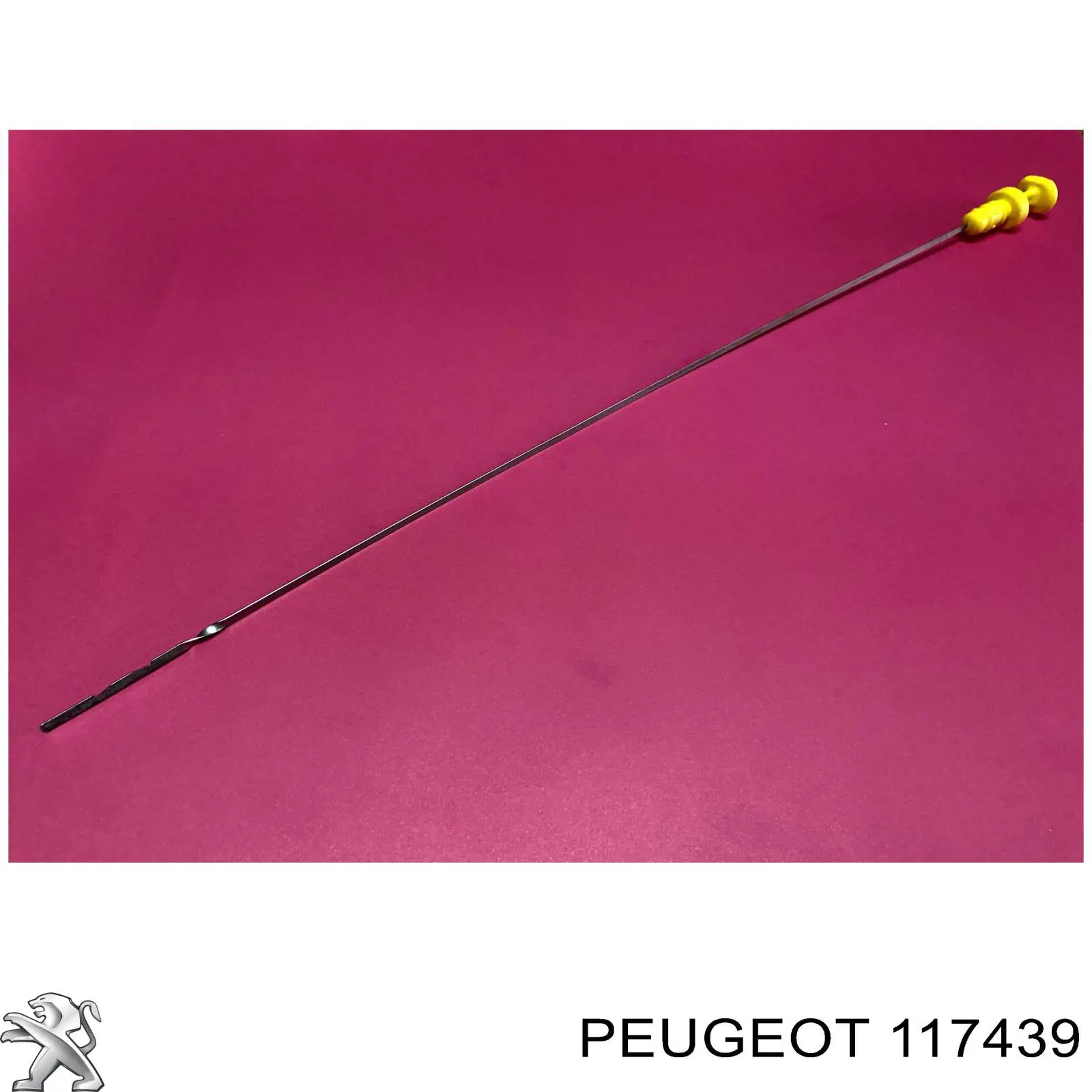 117439 Peugeot/Citroen Sonda (indicador) do nível de óleo no motor