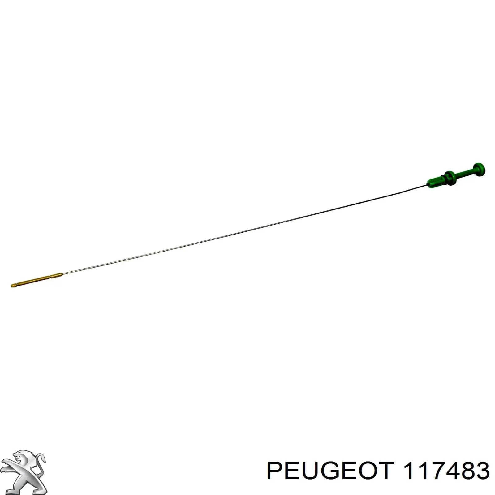 Sonda (indicador) do nível de óleo no motor Peugeot/Citroen 117483 preço, a partir de 7,32 USD