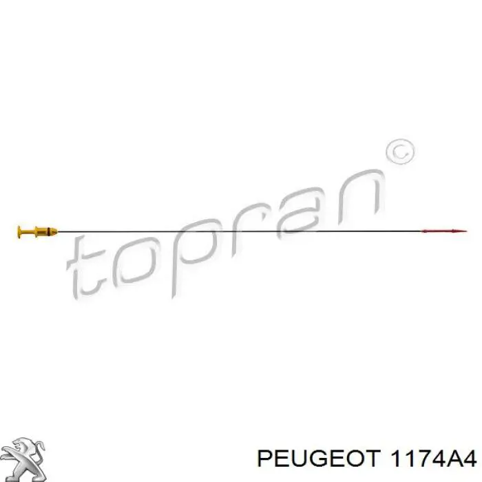Sonda (indicador) do nível de óleo no motor Peugeot/Citroen 1174A4 preço, a partir de 7,87 USD