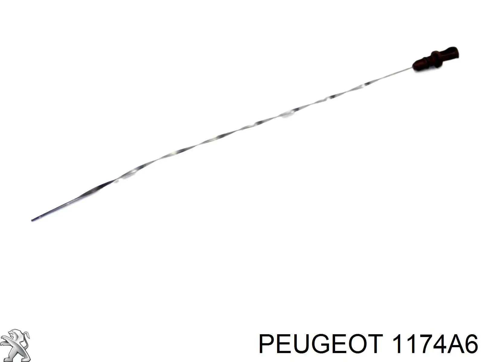 1174A6 Peugeot/Citroen Sonda (indicador) do nível de óleo no motor