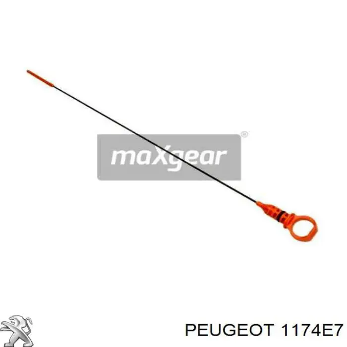 Sonda (indicador) do nível de óleo no motor Peugeot/Citroen 1174E7 preço, a partir de 6,84 USD