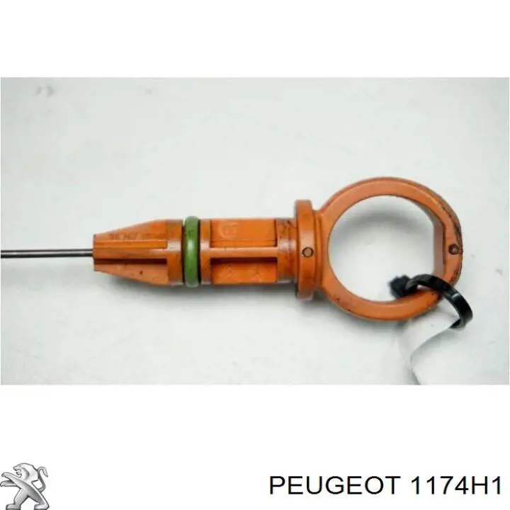 Compre 1174H1 Peugeot/Citroen Sonda (indicador) do nível de óleo no motor