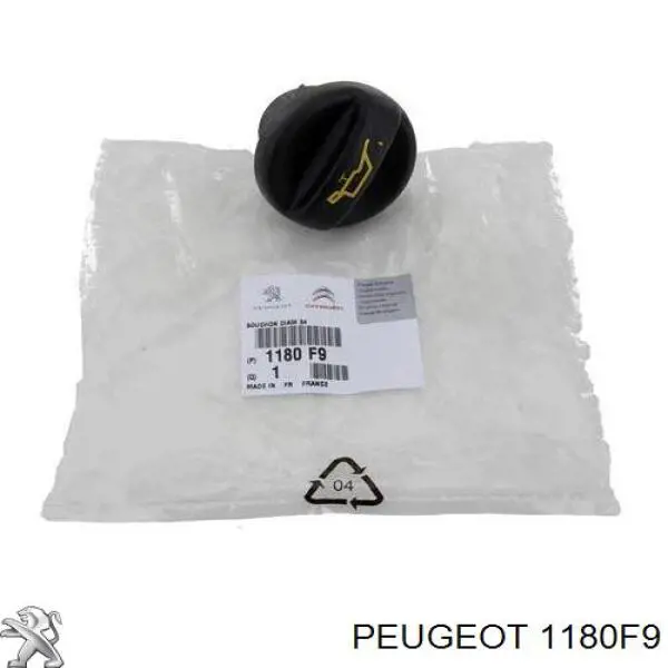 Tampa do gargalho de enchimento de óleo Peugeot/Citroen 1180F9 preço, a partir de 4,84 USD