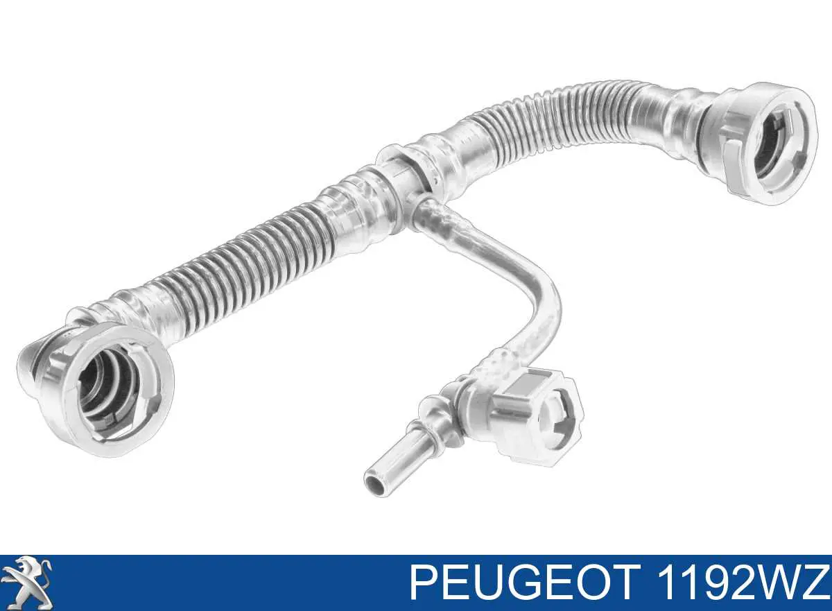 Cano derivado de ventilação de cárter (de separador de óleo) Peugeot/Citroen 1192WZ preço, a partir de 21,88 USD