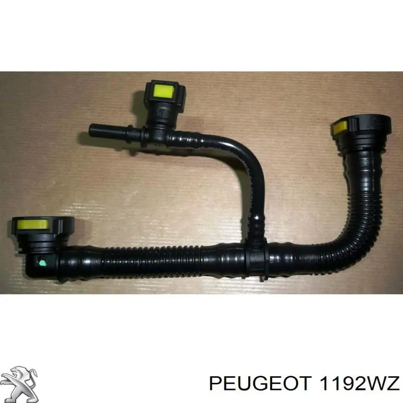 Compre 00001192WZ Peugeot/Citroen Cano derivado de ventilação de cárter (de separador de óleo)