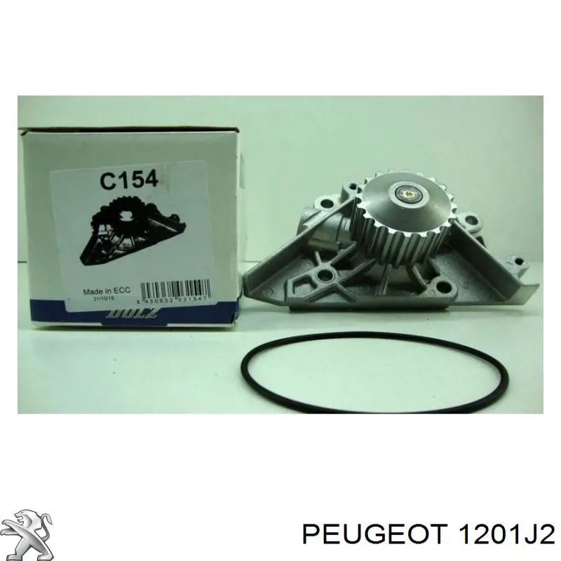 Bomba de água (bomba) de esfriamento Peugeot/Citroen 1201J2 preço, a partir de 64,70 USD