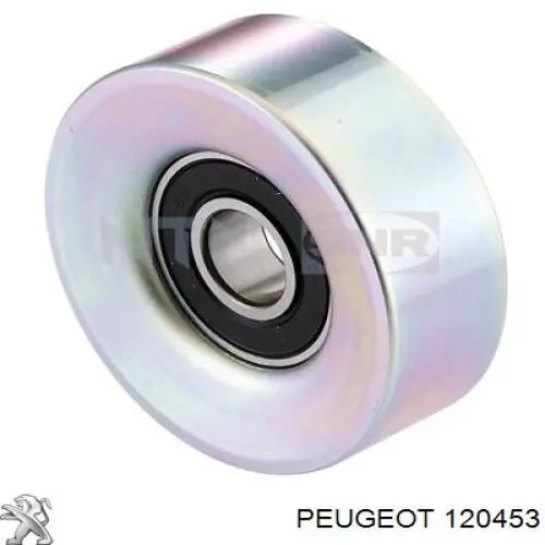 Compre 120453 Peugeot/Citroen Rolo de reguladora de tensão da correia de transmissão