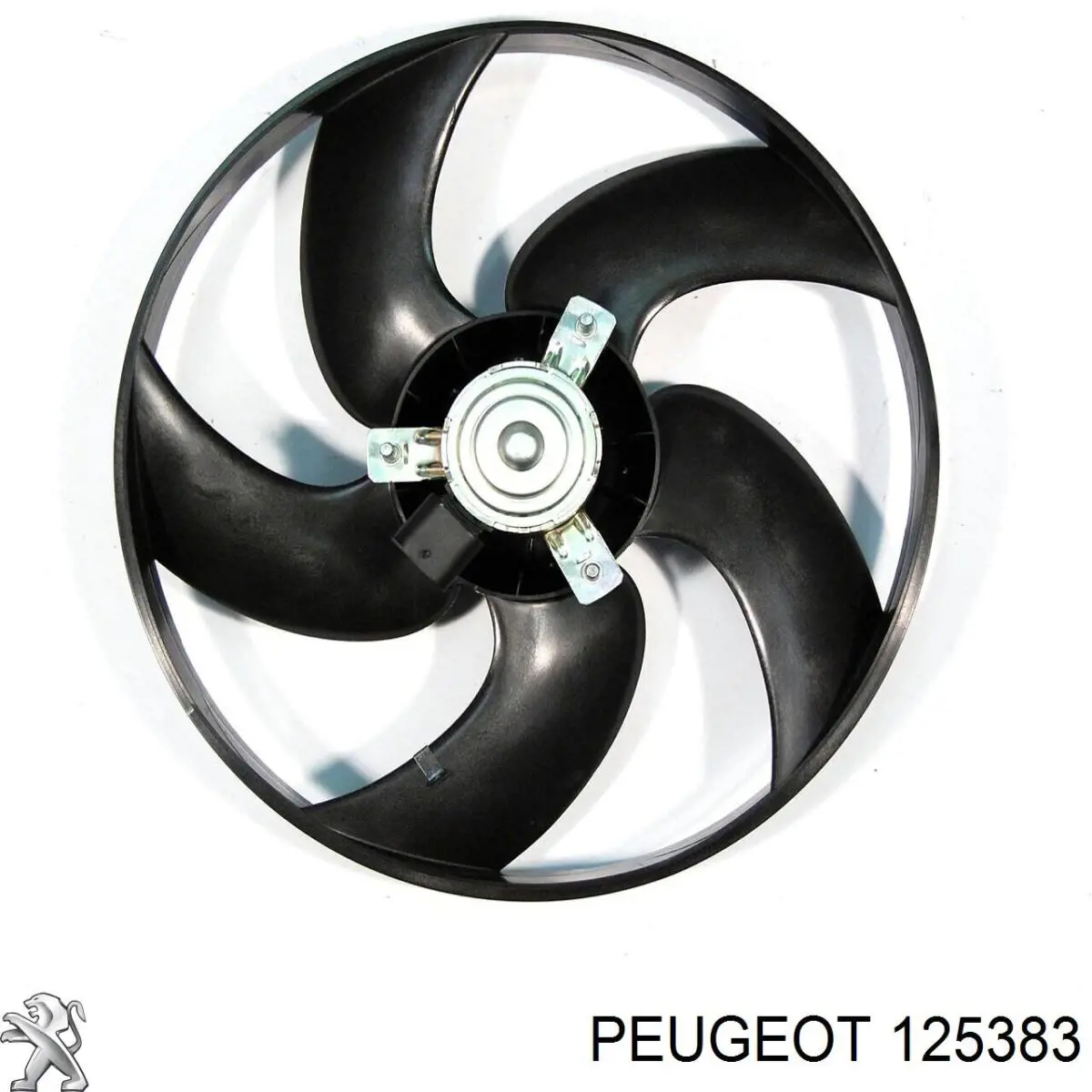 Ventilador elétrico de esfriamento montado (motor + roda de aletas) Peugeot/Citroen 125383 preço, a partir de 57,99 USD