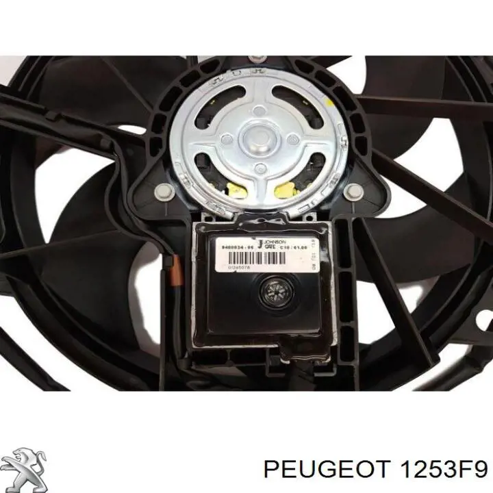Ventilador elétrico de esfriamento montado (motor + roda de aletas) Peugeot/Citroen 00001253K5 preço, a partir de 297,37 USD