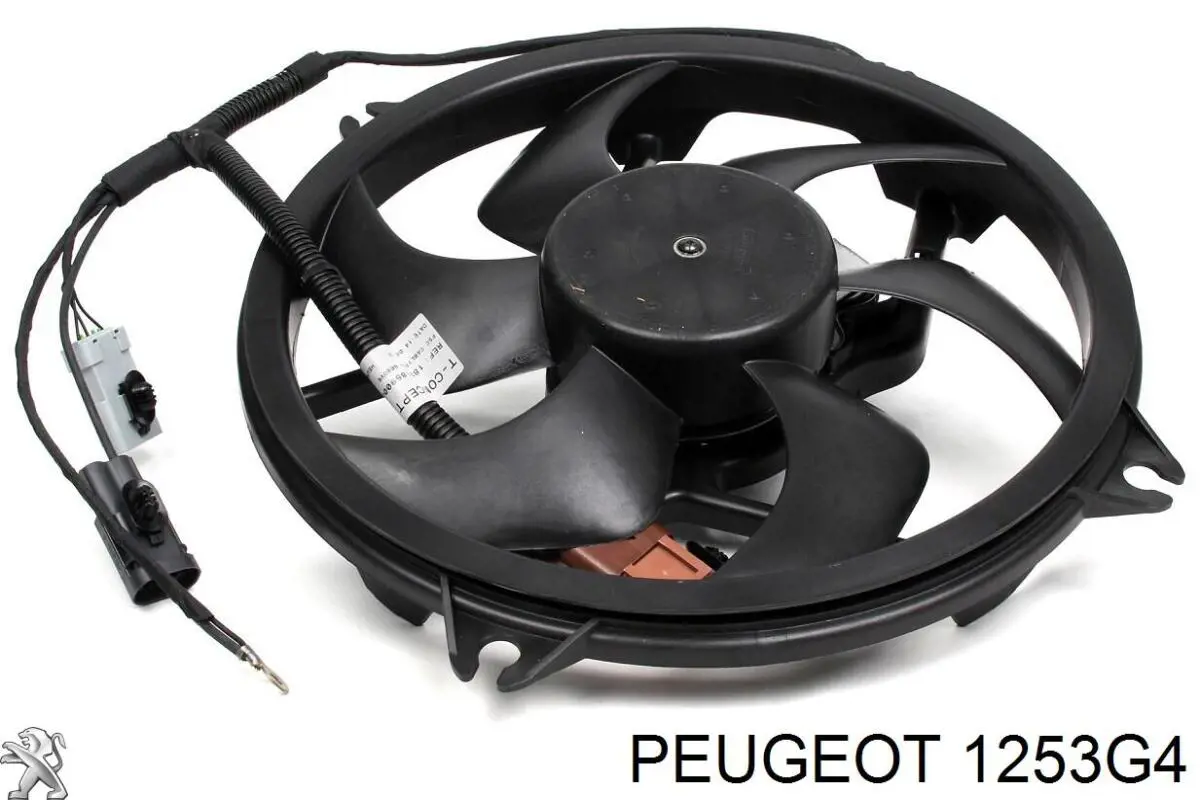Ventilador elétrico de esfriamento montado (motor + roda de aletas) Peugeot/Citroen 1253F7 preço, a partir de 248,60 USD