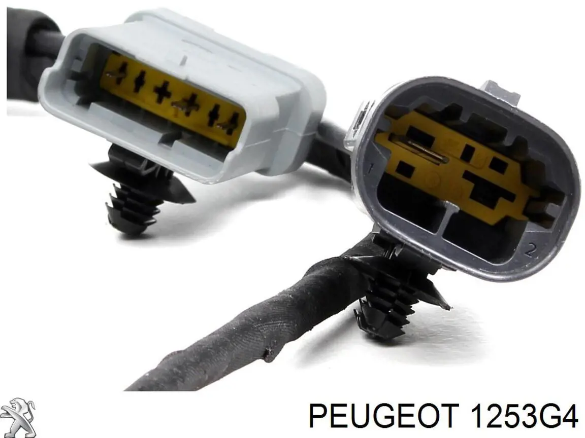Compre 1253F7 Peugeot/Citroen Ventilador elétrico de esfriamento montado (motor + roda de aletas)