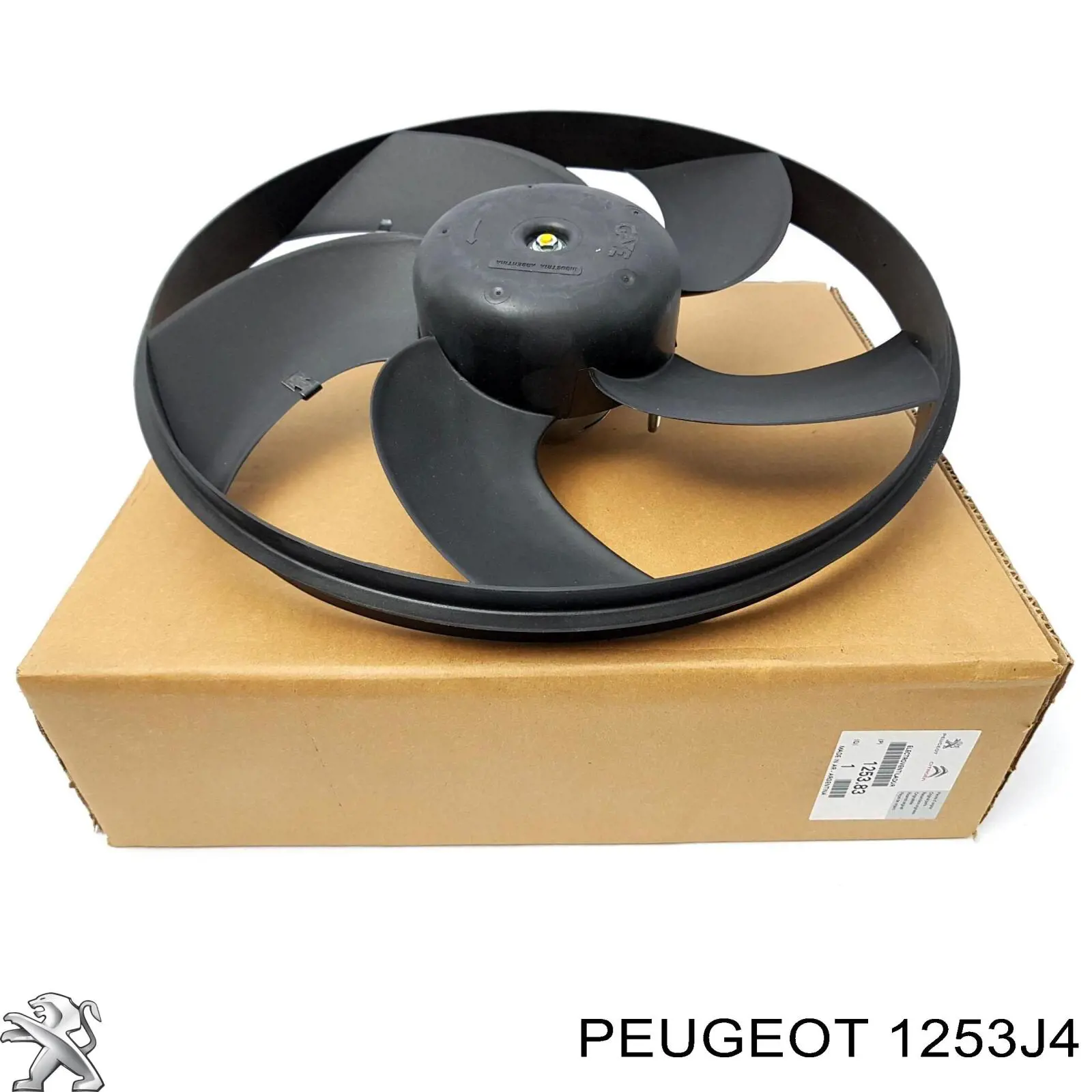 Ventilador elétrico de esfriamento montado (motor + roda de aletas) Peugeot/Citroen 1253J4 preço, a partir de 95,29 USD