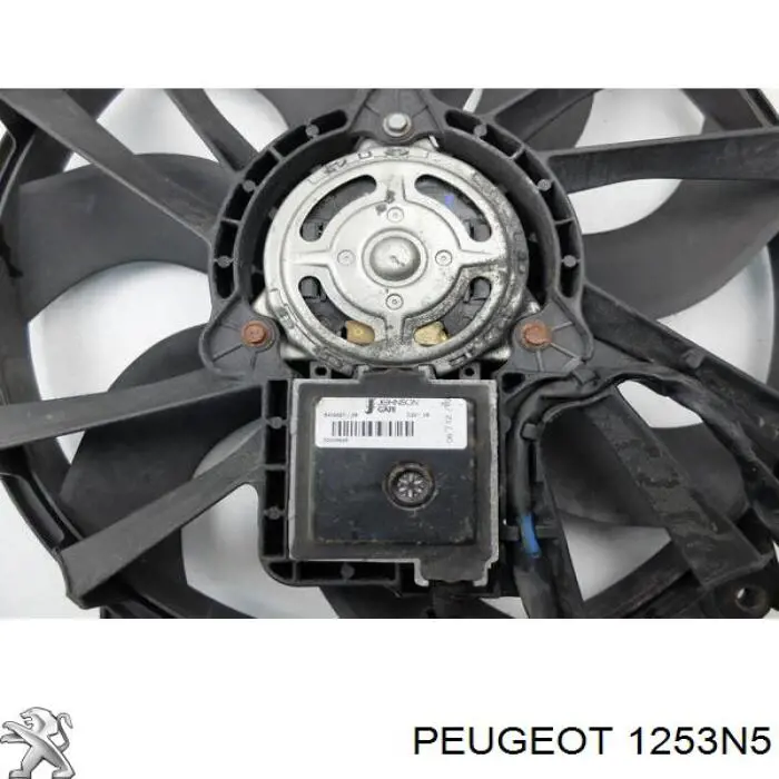 Compre 1253N5 Peugeot/Citroen Ventilador elétrico de esfriamento montado (motor + roda de aletas)