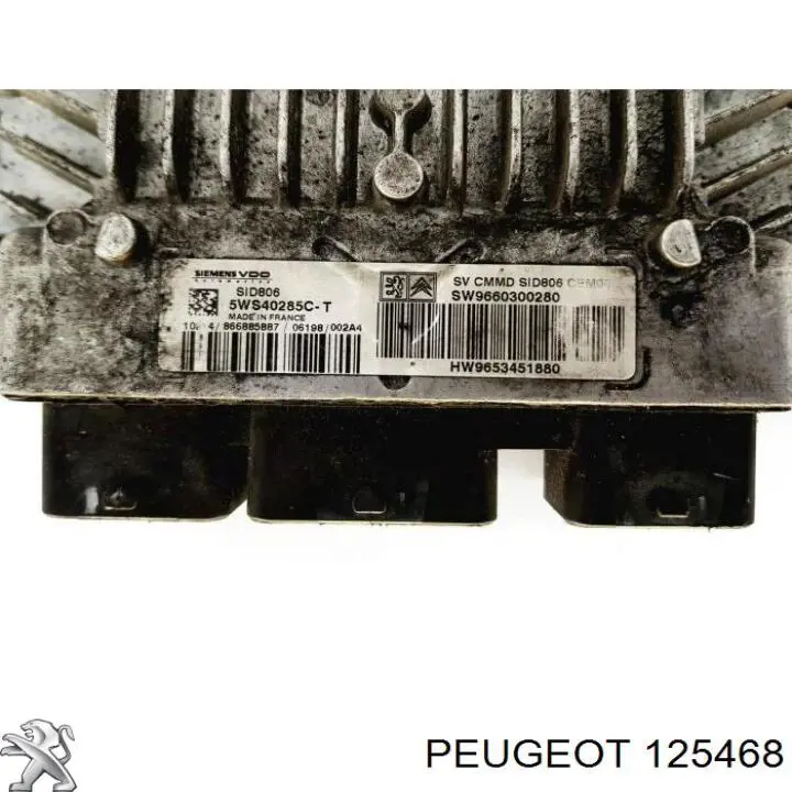 Ventilador (roda de aletas) do radiador de esfriamento Peugeot/Citroen 125468 preço, a partir de 386,81 USD