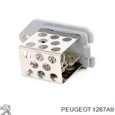 Compre 1267A9 Peugeot/Citroen Regulador de revoluções de ventilador de esfriamento (unidade de controlo)