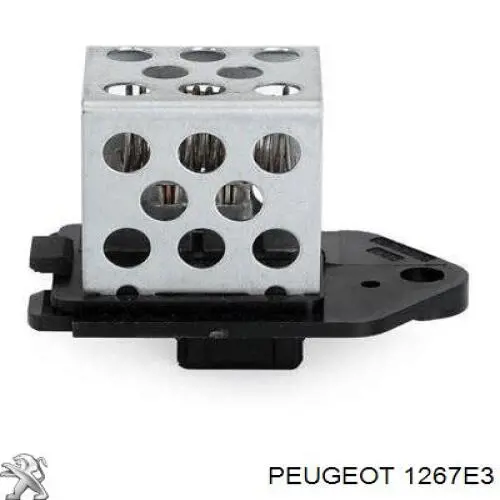 Regulador de revoluções de ventilador de esfriamento (unidade de controlo) Peugeot/Citroen 1267E3 preço, a partir de 25,63 USD
