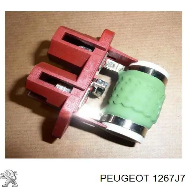 Resistor (resistência) de ventilador de forno (de aquecedor de salão) Peugeot/Citroen 1267J7 preço, a partir de 14,40 USD