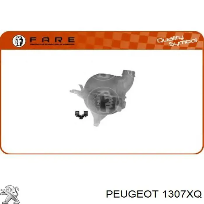 Tanque de expansão do sistema de esfriamento Peugeot/Citroen 1307XQ preço, a partir de 49,37 USD