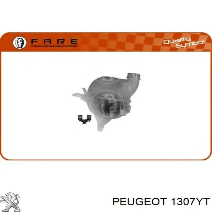Compre 1307YT Peugeot/Citroen Tanque de expansão do sistema de esfriamento