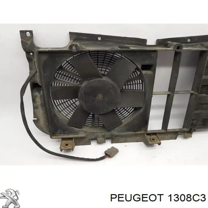  Suporte do radiador montado (painel de montagem de fixação das luzes) Peugeot 205 II hatchback (20A, C) (1987 - 1998) II