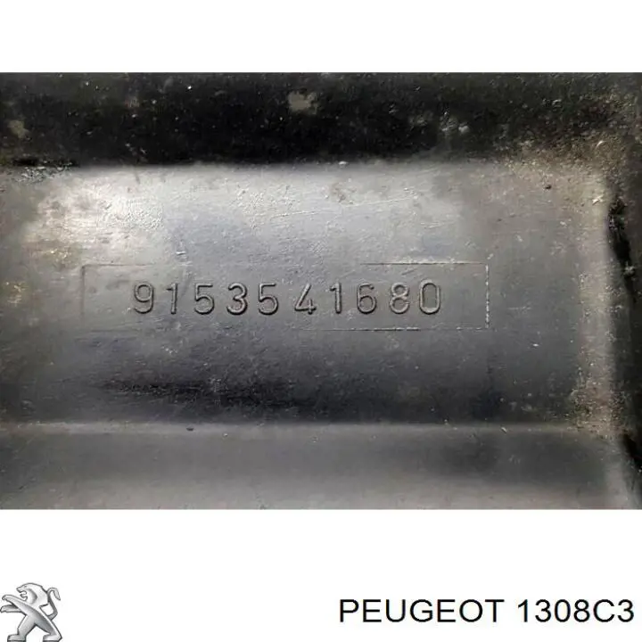 Suporte do radiador montado (painel de montagem de fixação das luzes) Peugeot 205 II 20A, C