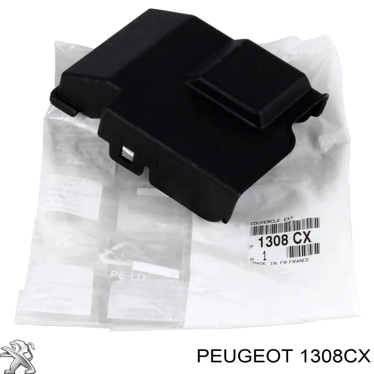 1308CX Peugeot/Citroen Tampa de unidade de dispositivos de segurança