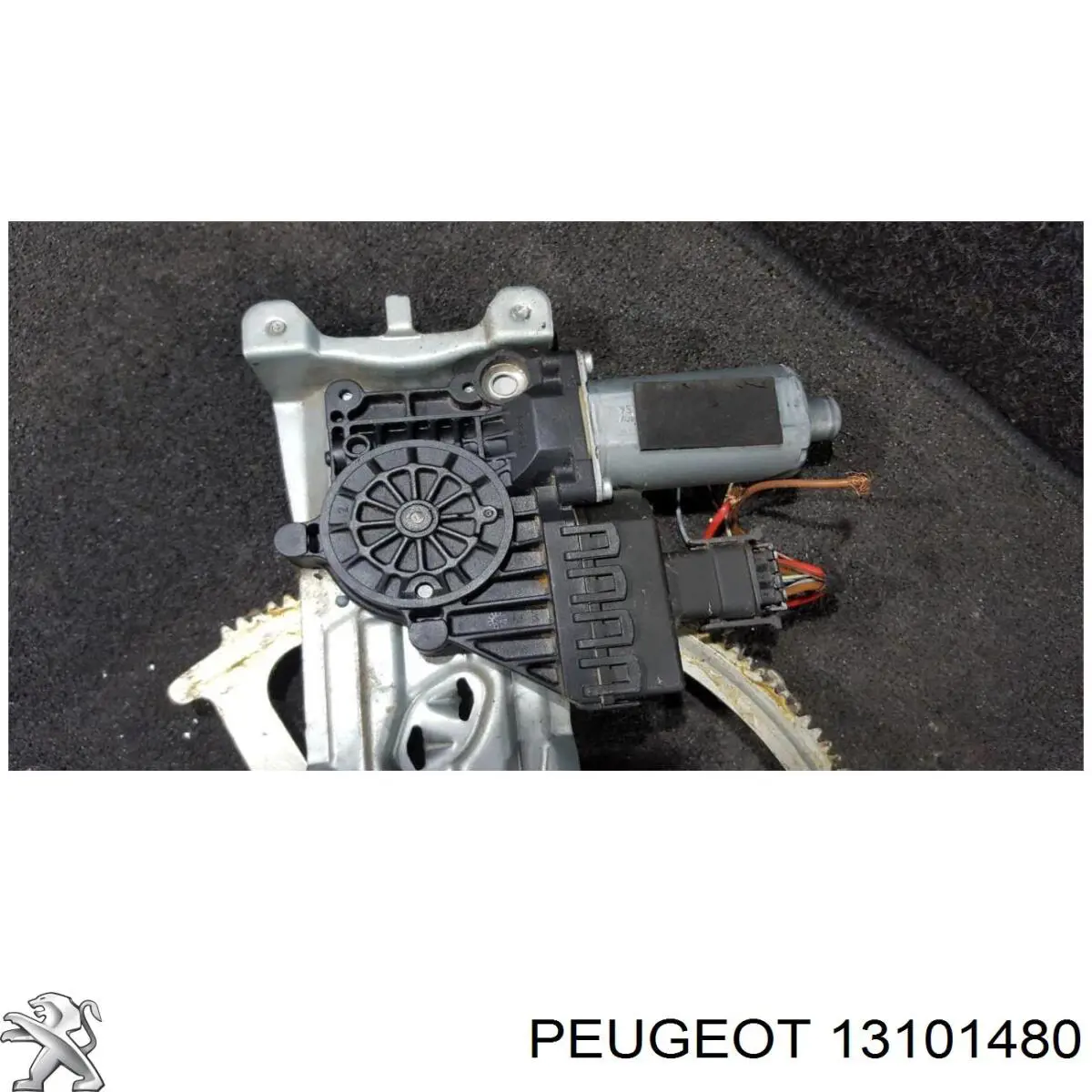 Compre 6207117 Opel Motor de acionamento de vidro da porta dianteira esquerda